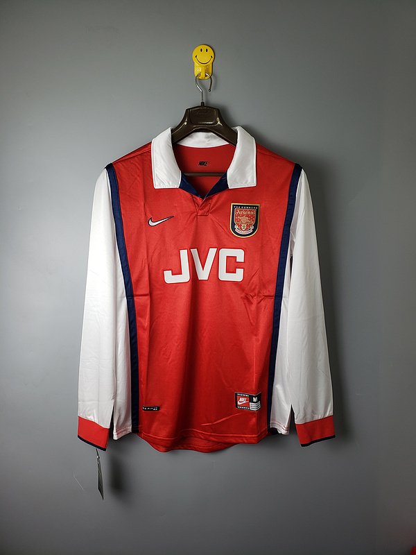 Arsenal 1998 Uzun Kollu Retro Forma