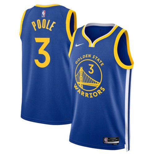 Golden State Warriors Jordan Poole Mavi Forma