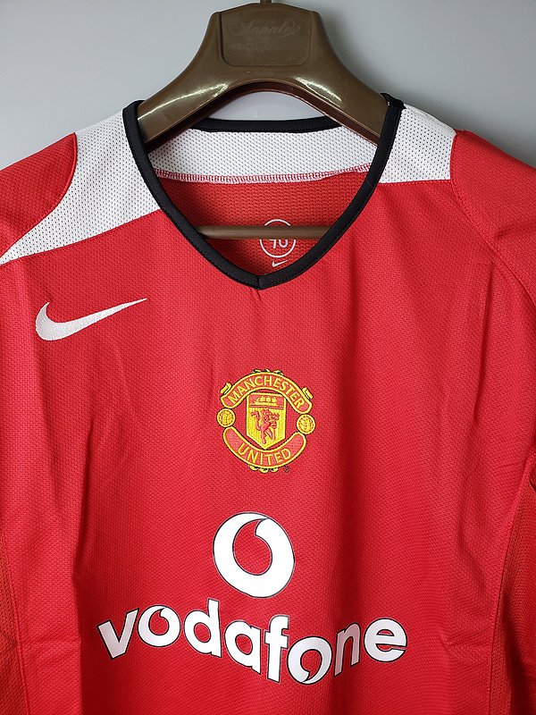 Manchester United 04/05 İç Saha Uzun Kollu Retro Forma