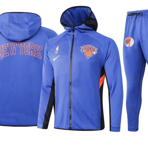 New York Knicks NBA Warmup Hoodiesuit