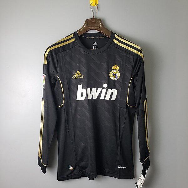 Real Madrid 2012 Siyah Uzun Kollu Retro Forma