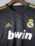 Real Madrid 2012 Siyah Uzun Kollu Retro Forma