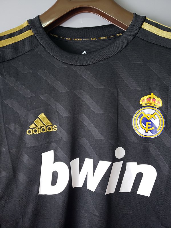 Real Madrid 2012 Siyah Uzun Kollu Retro Forma