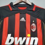 AC Milan 06/07 Uzun Kollu İç Saha Retro Forma