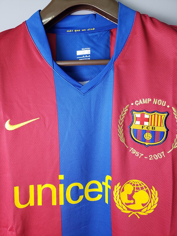 Barcelona 07/08 Uzun Kollu İç Saha Retro Forma