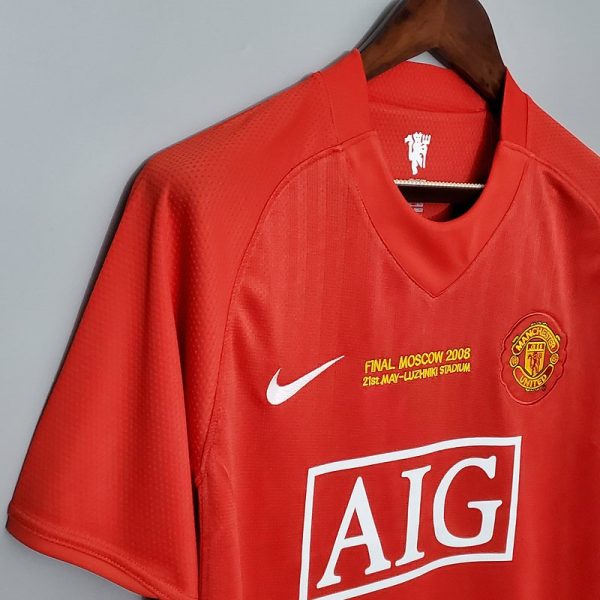 Manchester United 07/08 Şampiyonlar Ligi İç Saha Retro Forma