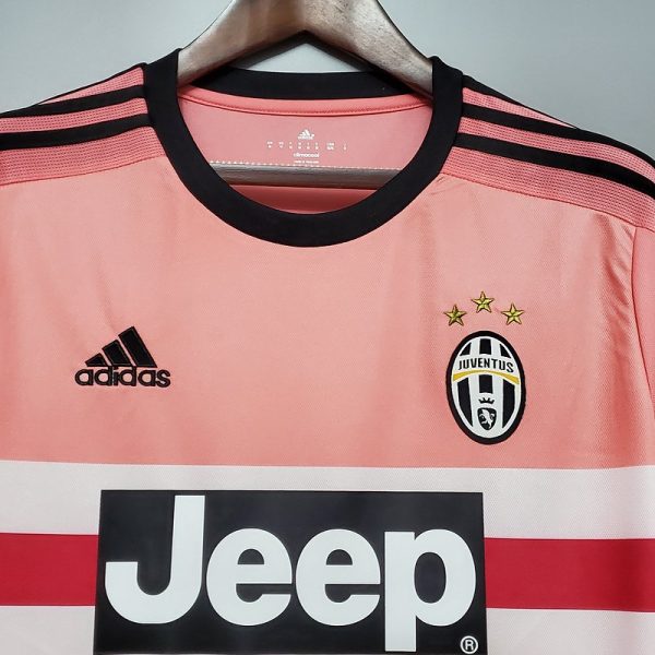 Juventus 15/16 Deplasman Pembe Retro Forma