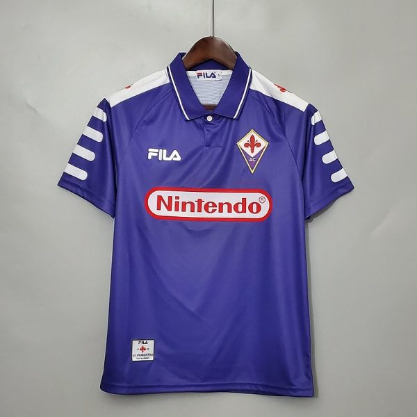 Fiorentina 1998 İç Saha Retro Forma