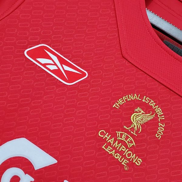 Liverpool 2005 Şampiyonlar Ligi İç Saha Retro Forma