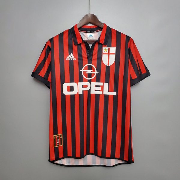 AC Milan 99/00 İç Saha Retro Forma