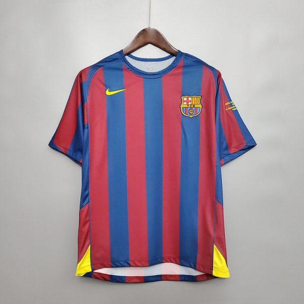 Barcelona 2006 Şampiyonlar Ligi İç Saha Retro Forma