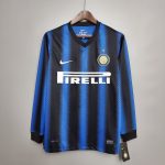 Inter 10/11 İç Saha Uzun Kollu Retro Forma - OUTLET