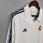 Real Madrid 2002 Uzun Kollu  İç Saha Retro Forma