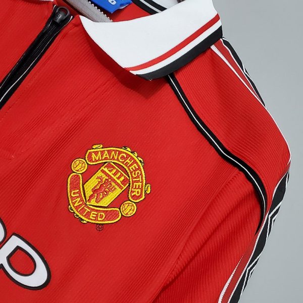 Manchester United 98/99 Şampiyonlar Ligi Uzun Kollu İç Saha Retro Forma