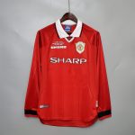 Manchester United 99/00 Şampiyonlar Ligi Uzun Kollu İç Saha Retro Forma