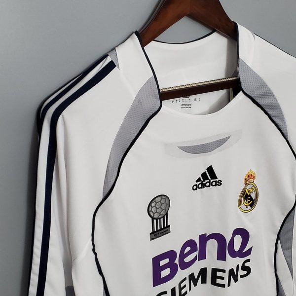 Real Madrid 06/07 İç Saha Uzun Kollu Retro Forma