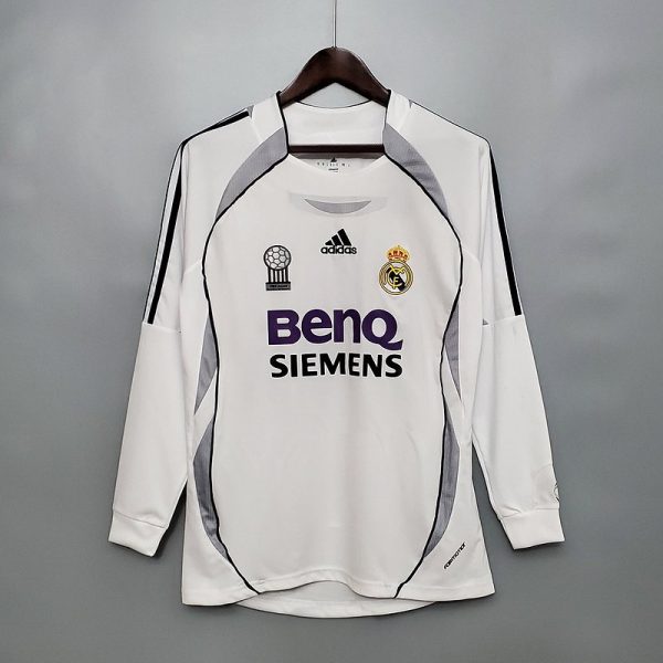 Real Madrid 06/07 İç Saha Uzun Kollu Retro Forma