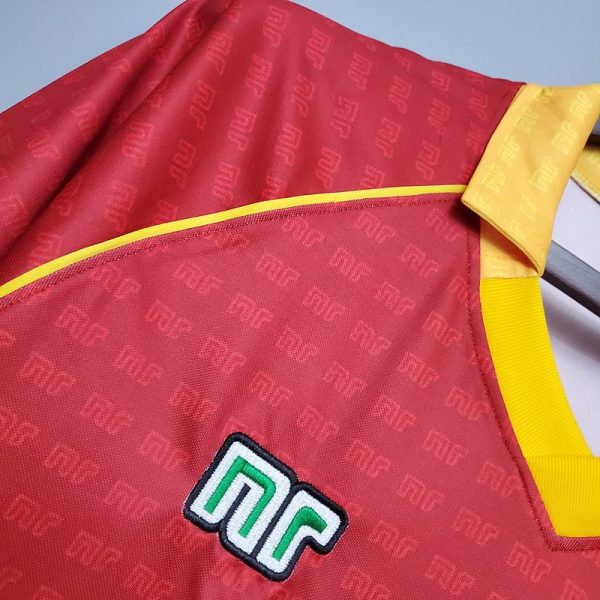 AS Roma 90/91 İç Saha Retro Forma