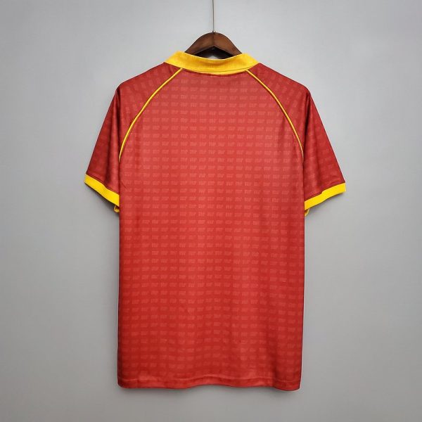 AS Roma 90/91 İç Saha Retro Forma