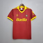 AS Roma 91/92 İç Saha Retro Forma