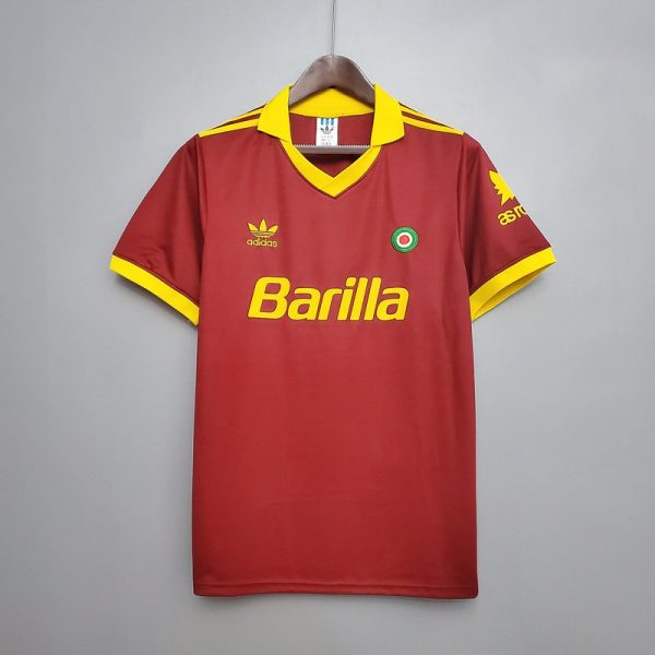 AS Roma 91/92 İç Saha Retro Forma