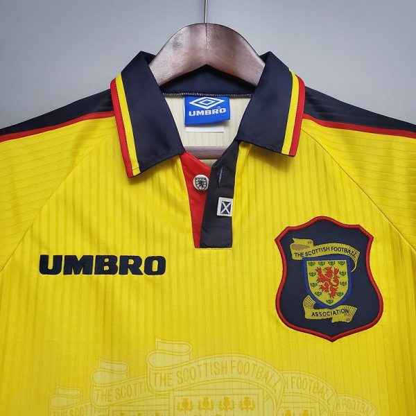 İskoçya 94/96 Beyaz Retro Forma