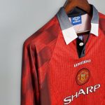 Manchester United 1996 Uzun Kollu İç Saha Retro Forma