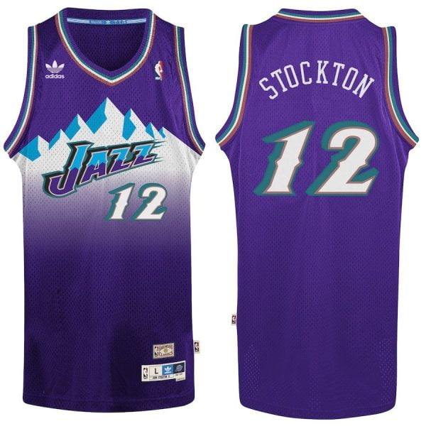 Utah Jazz John Stockton Retro Forması