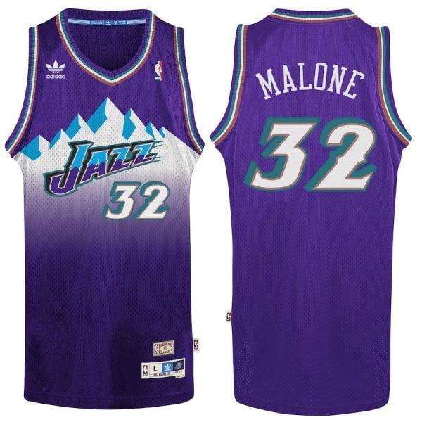 Utah Jazz Karl Malone Retro Forması