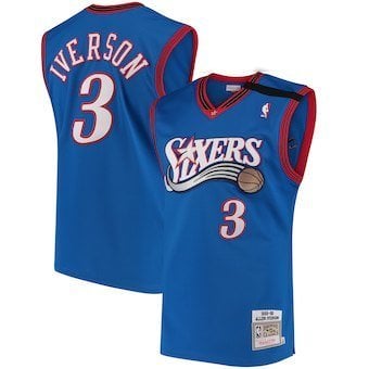 Philadelphia 76ers Allen Iverson Retro Forması