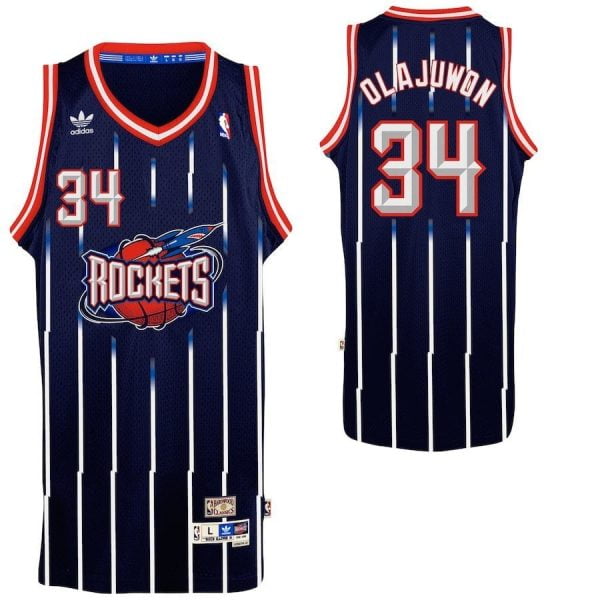 Houston Rockets Hakeem Olajuwon Retro Forması