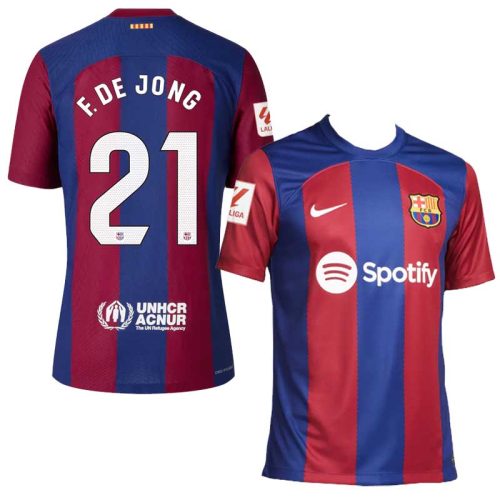 Frenkie de Jong Barcelona 2023/24 İç Saha Forması