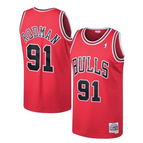 Dennis Rodman Chicago Bulls Retro Kırmızı Forma