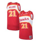 Dominique Wilkins Atlanta Hawks Retro Kırmızı Forma