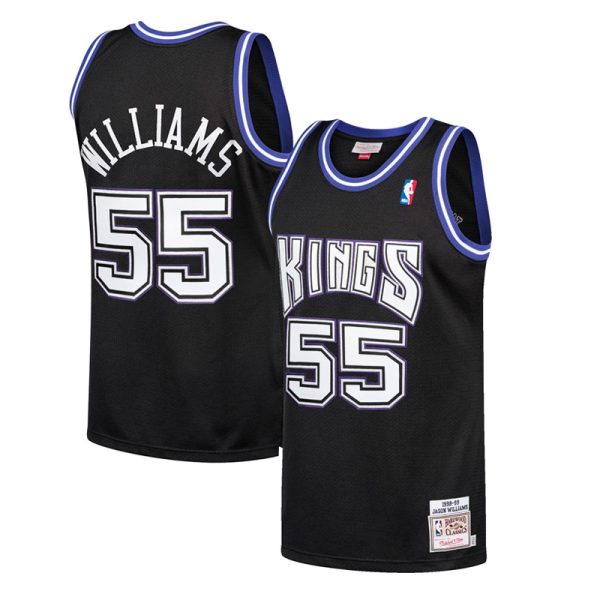 Jason Williams Sacramento Kings Retro Siyah Forma