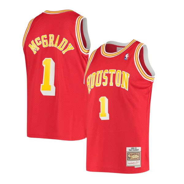 Tracy McGrady Houston Rockets Retro Kırmızı Forma