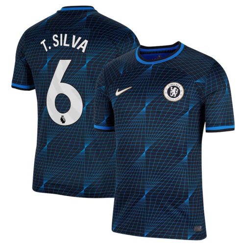 Thiago Silva Chelsea 2023/24 Deplasman Forması