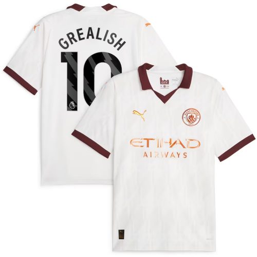 Jack Grealish Manchester City 2023/24 Deplasman Forması