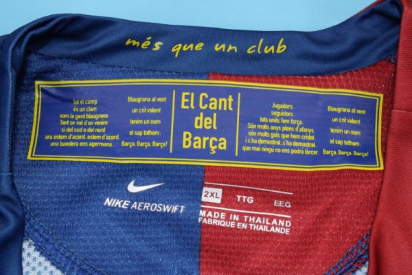 Barcelona 08/09 Retro İç Saha Uzun Kollu Forma