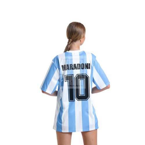 Diego Maradona Arjantin 1986 Retro Forma