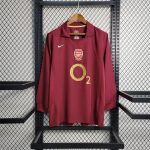 Arsenal 05/06 Uzun Kollu İç Saha Retro Forma