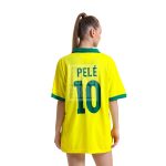 Pele Brezilya 1958 Retro Forma