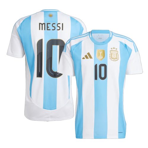 Arjantin Lionel Messi Copa América 2024 Gold Patchli İç Saha Forma