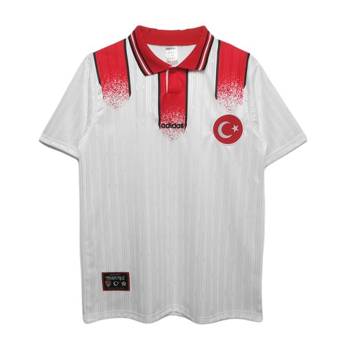 Türkiye Milli Takım 1996 Beyaz Retro Forma - OUTLET