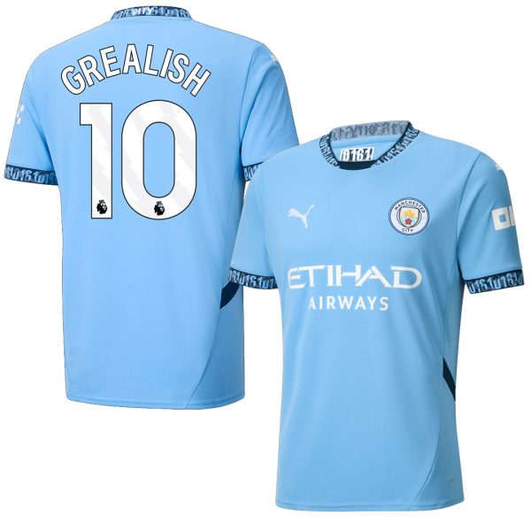 Jack Grealish Manchester City 2024/25 İç Saha Forması