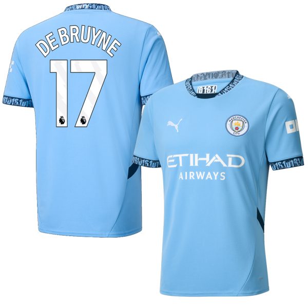 Kevin De Bruyne Manchester City 2024/25 İç Saha Forması