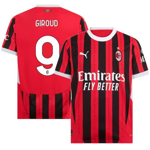 Olivier Giroud AC Milan 2024/25 İç Saha Forması