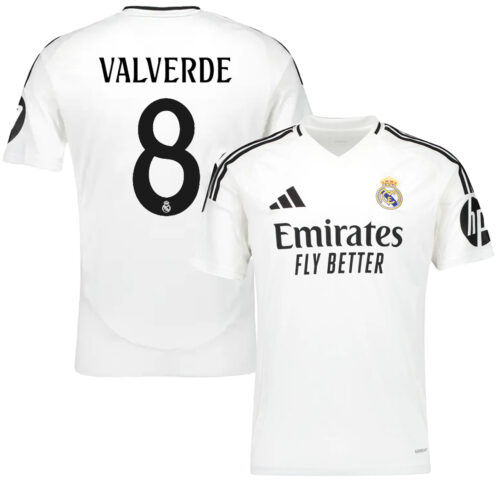 Federico Valverde Real Madrid 2024/25 İç Saha Forması