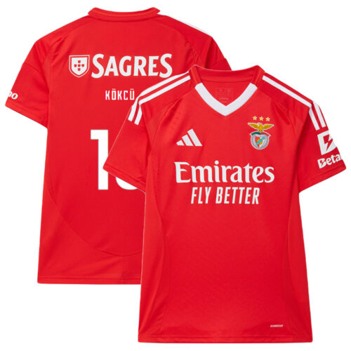 Orkun Kökçü Benfica 2024/25 İç Saha Forması