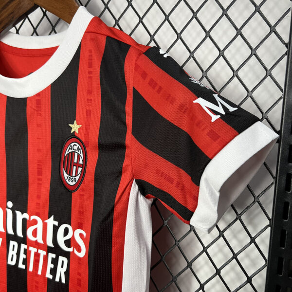 AC Milan 2024/2025 İç Saha Çocuk Forması